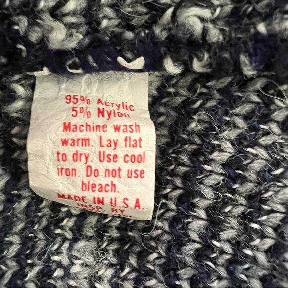 Vintage Sweater Graphix Grandpa Cardigan Size Large - Picture 10 of 11